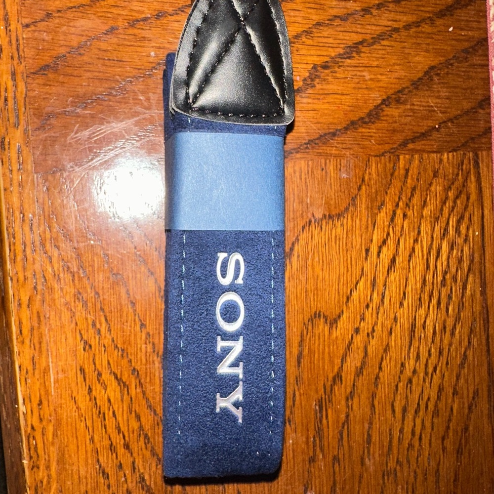 Sony Navy and Black Camera Strap